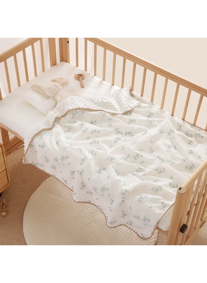 Soft Cotton Muslin Baby Bath Towel - Class A Doudou Blanket
